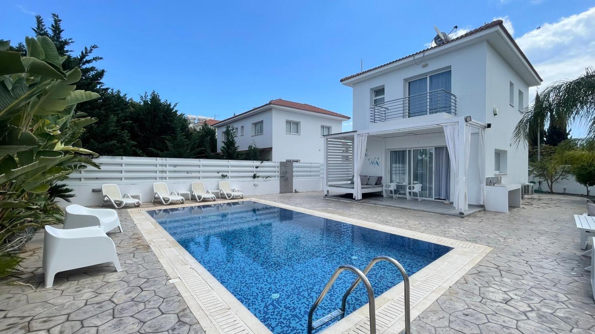 Villa KOLIBRI- MYTHICAL SANDS Paralimni Esterno foto